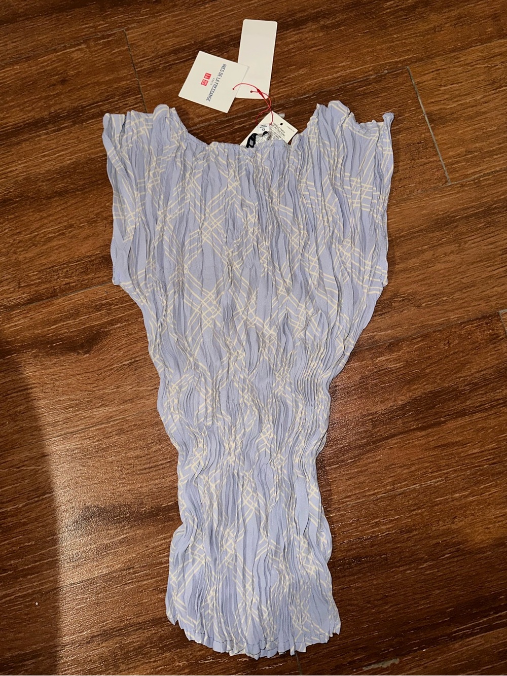 Ines de la Fressange for Uniqlo Short Sleeve Blouse NWT - Picture 4 of 6